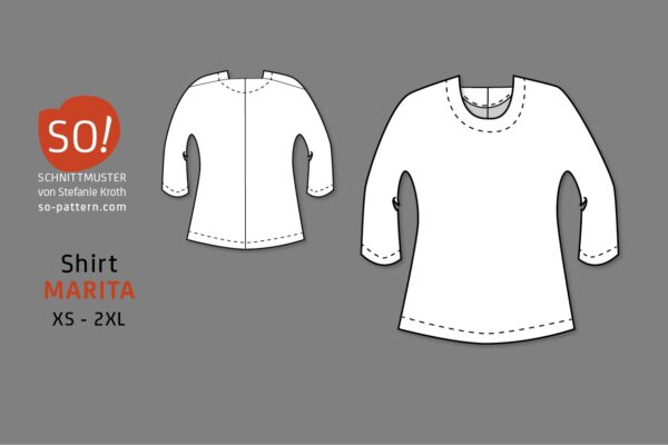 Schnittmuster Shirt Marita – Bild 6