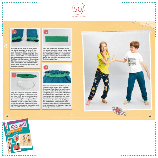 Kindernähbuch: Näh mit! | Mode & Accessoires – Bild 9