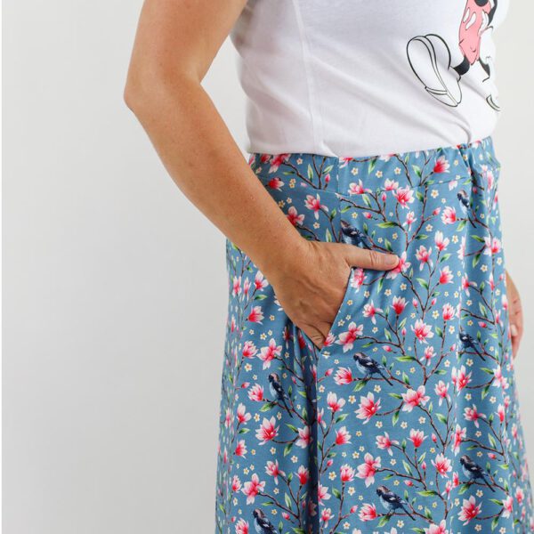 Schnittmuster Hosenrock | Culotte Schnittmuster | Jersy Hosenrock Schnittmuster Annabell – Bild 9