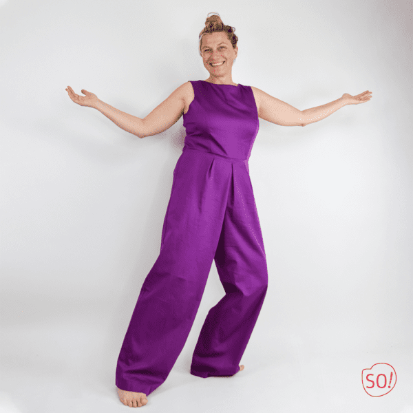 Jumpsuit Schnittmuster - Overall Schnittmuster "Lilly" | Jumpsuit selber nähen – Bild 4