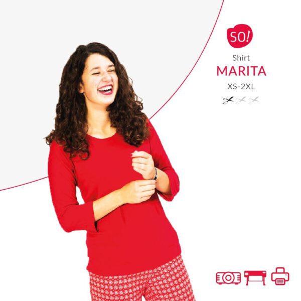 Schnittmuster Shirt Marita