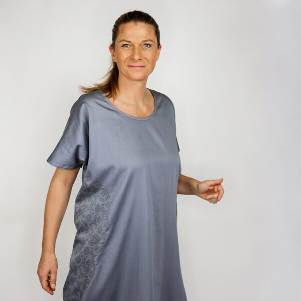 Kleider Schnittmuster | Blusen Schnittmuster | Raglanärmel und asymetrischer Saum | Kleid Bluse Bluni – Bild 8