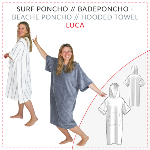 Schnittmuster Surf Poncho