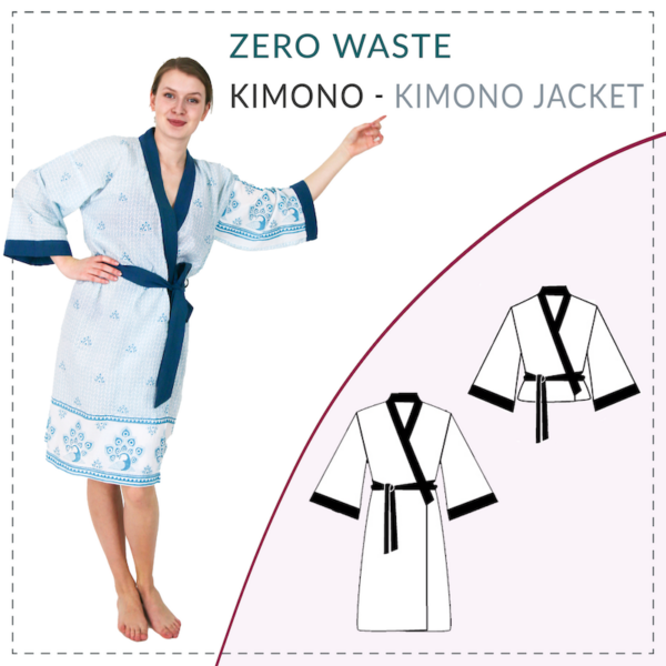 Zero Waste Kimono Schnittmuster