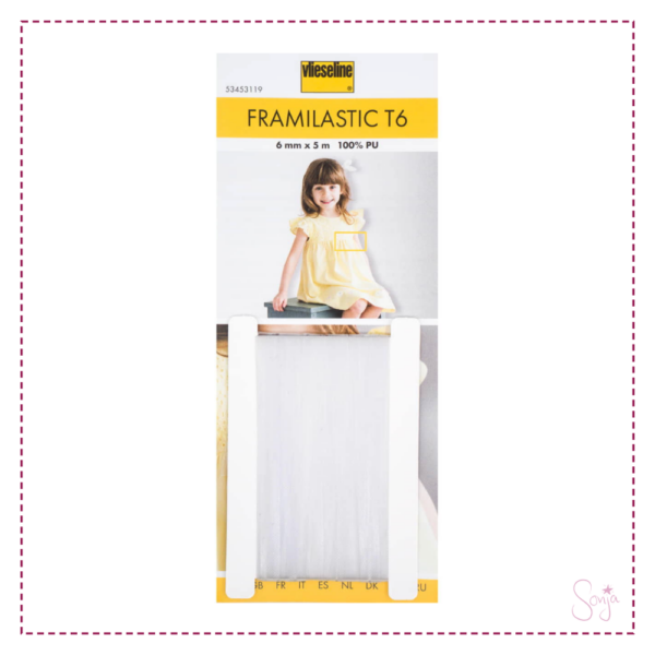 Vlieseline Framilastic T6 (0,6 cm x 5 m/ transparent) – Bild 2