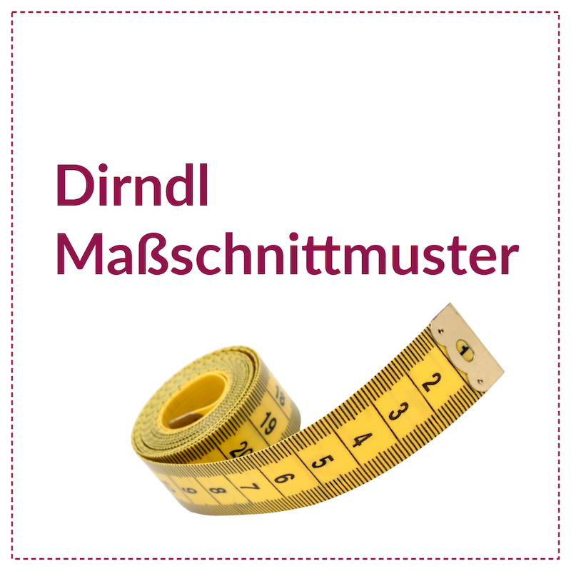 Dirndl Massschnittmuster