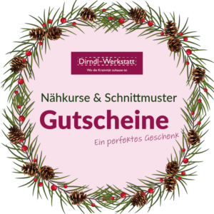 Nähkurs Gutschein, Schnittmuster Gutschein