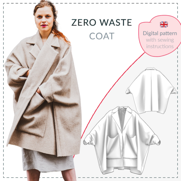 Zero Waste Coat Sewing Pattern