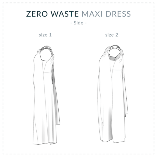 Zero Waste Maxi Dress sewing pattern | Maxi Dress sewing pattern | Zero Waste fashion | Stefanie Kroth – Bild 9